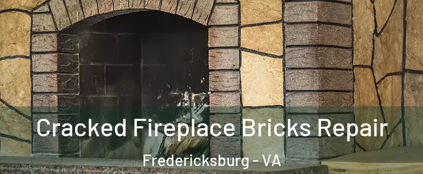  Cracked Fireplace Bricks Repair Fredericksburg - VA