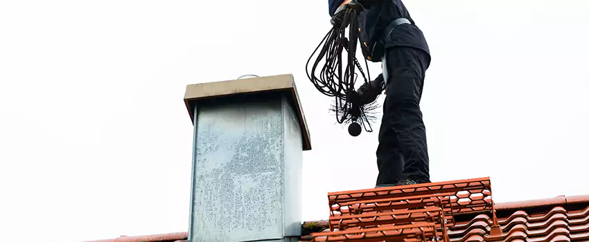 Chimney Brush Cleaning in Fredericksburg, Virginia