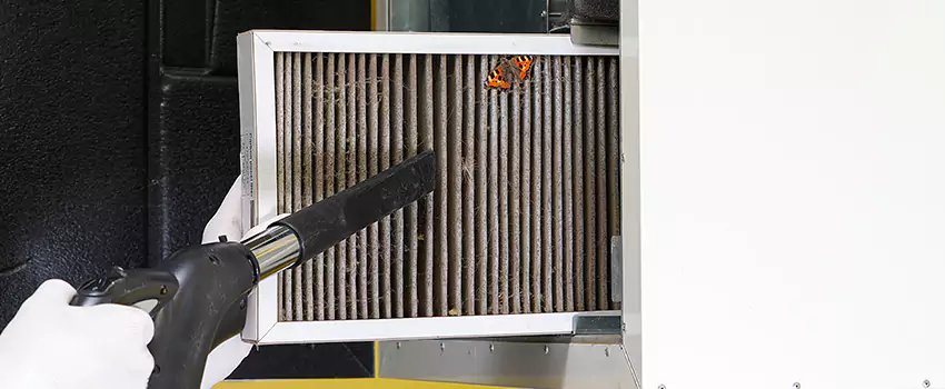Clogged Air Duct Cleaning Process in Fredericksburg, VA