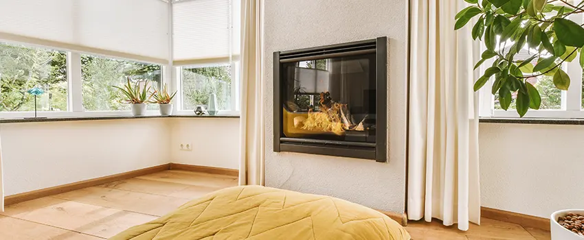 Residential Fireplace Ceramic Glass Installation in Fredericksburg, VA