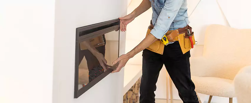 Metal Fireplace Installation in Fredericksburg, Virginia