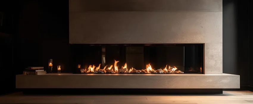 Gas Fireplace Ember Bed Design Services in Fredericksburg, Virginia