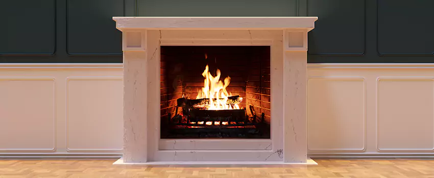 Open Flame Wood-Burning Fireplace Installation Services in Fredericksburg, Virginia