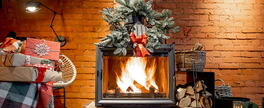 Travis Industries Linear Gas Fireplace Installation in Fredericksburg, Virginia