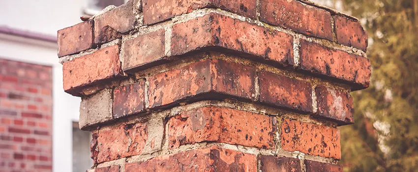 Cracked Chimney Bricks Repair Cost in Fredericksburg, Virginia
