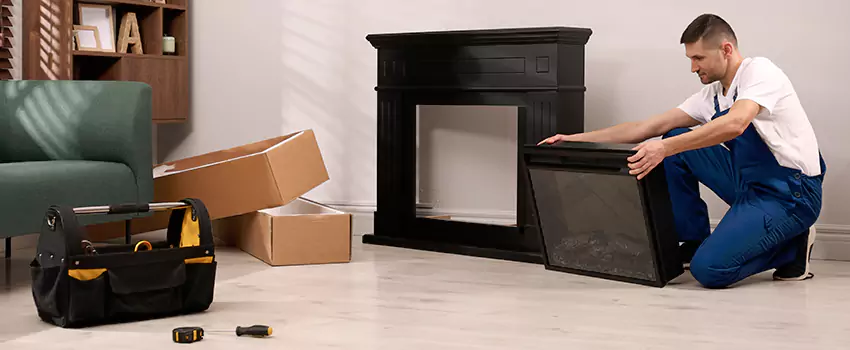 Old Rusted Metal Fireplace Repair And Replacement in Fredericksburg, VA